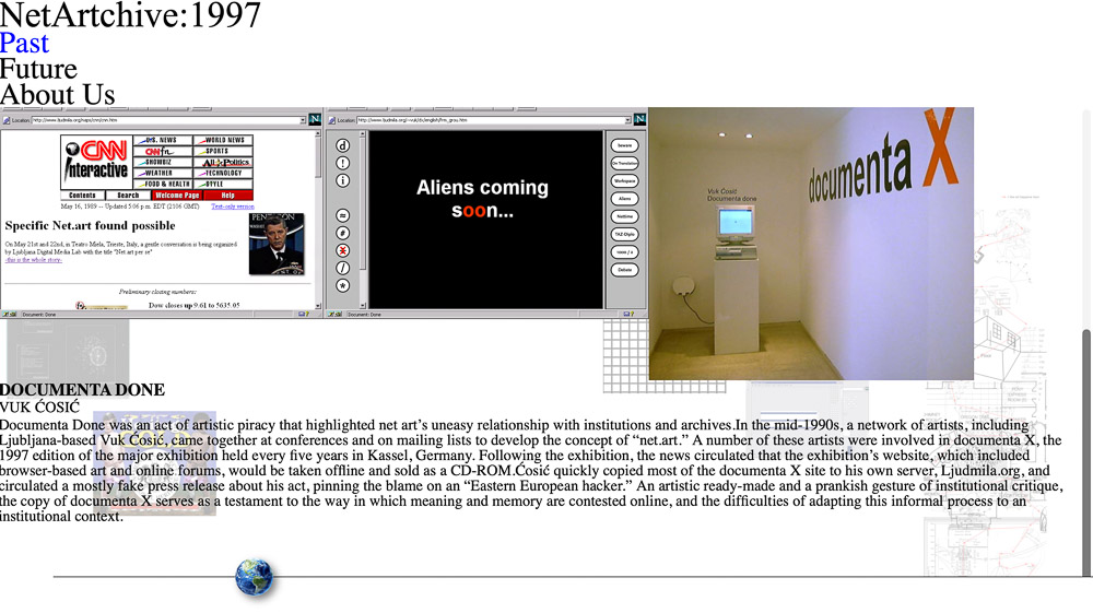 NetArtchive indice 3